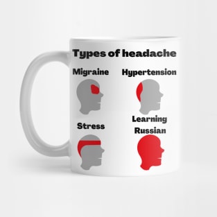 The Russian language Mug